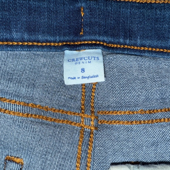 Youth Girl’s size 8: Crewcuts Blue Denim Jeans - Picture 4 of 6